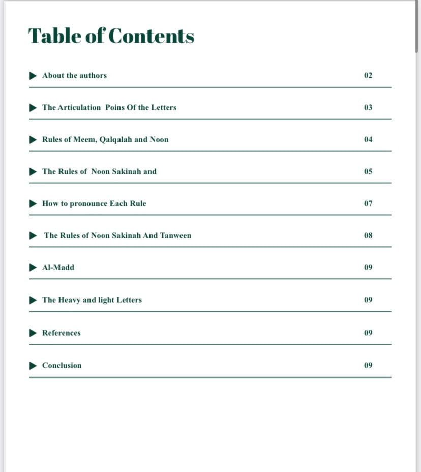 E-Book: Tadjweed Basics