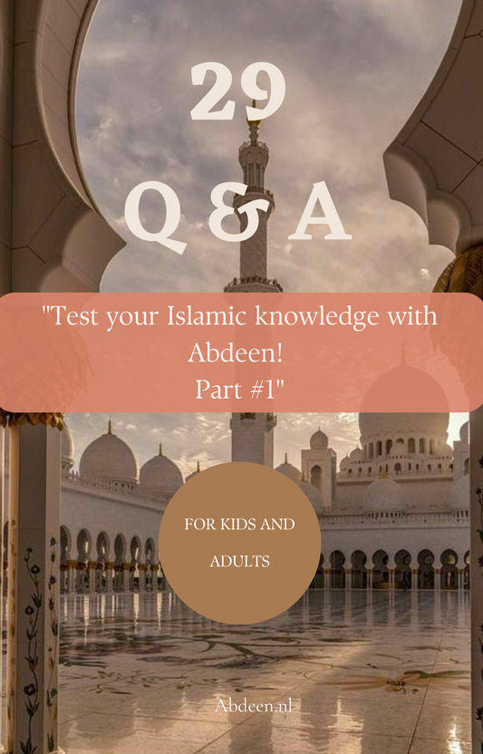 E-Book: Test your Islamic knowledge with Abdeen!  Part #1